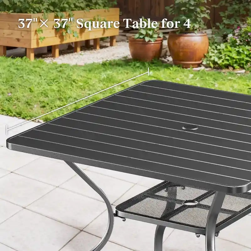 Chaise Balancelle de Jardin avec Coussins Beiges