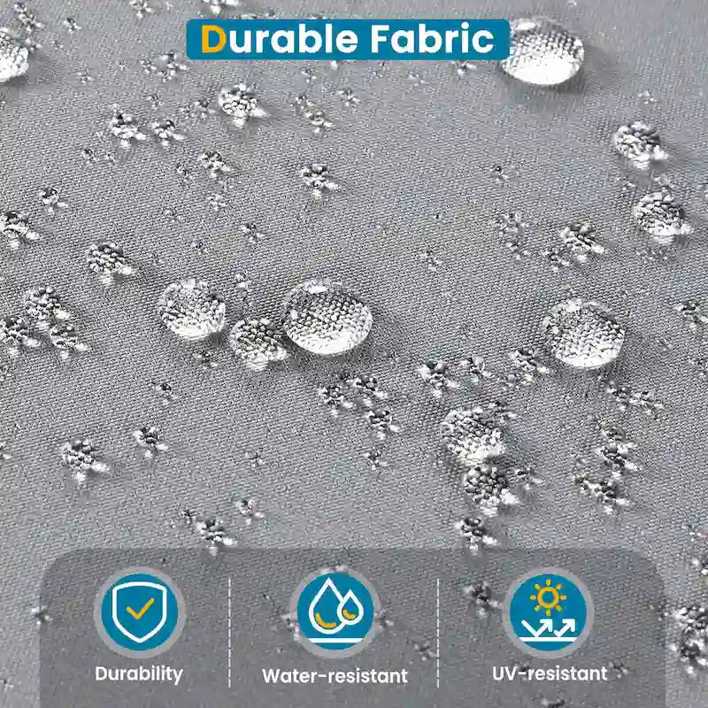 Ensemble de meubles d'extérieur 4 pièces en corde tressée, ensemble de canapés modulables de patio avec coussins imperméables amovibles et table basse