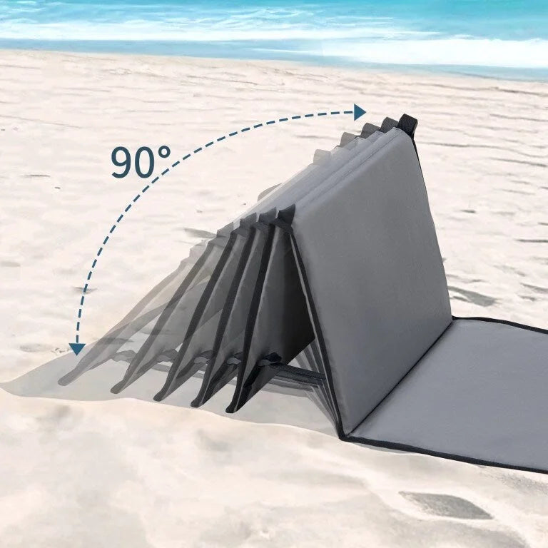 Chaise de plage pliante ultra légère Sunjoy, portable, pour le camping et les voyages