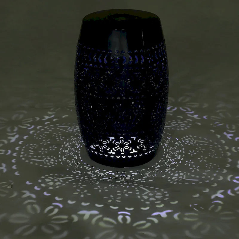 Table d'appoint, couleur bleu foncé