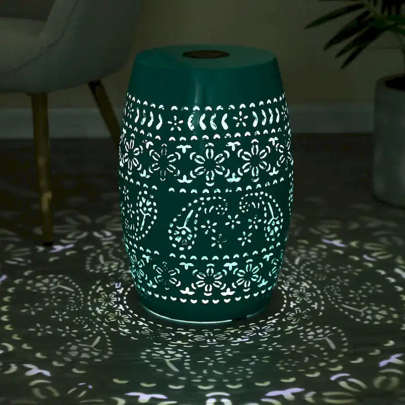 Table d'appoint, couleur bleu foncé