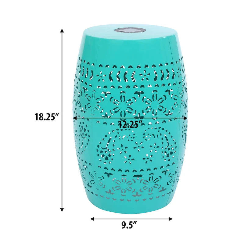 Table d'appoint, couleur bleu foncé