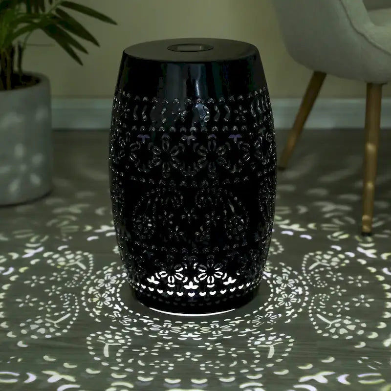 Table d'appoint, couleur bleu foncé