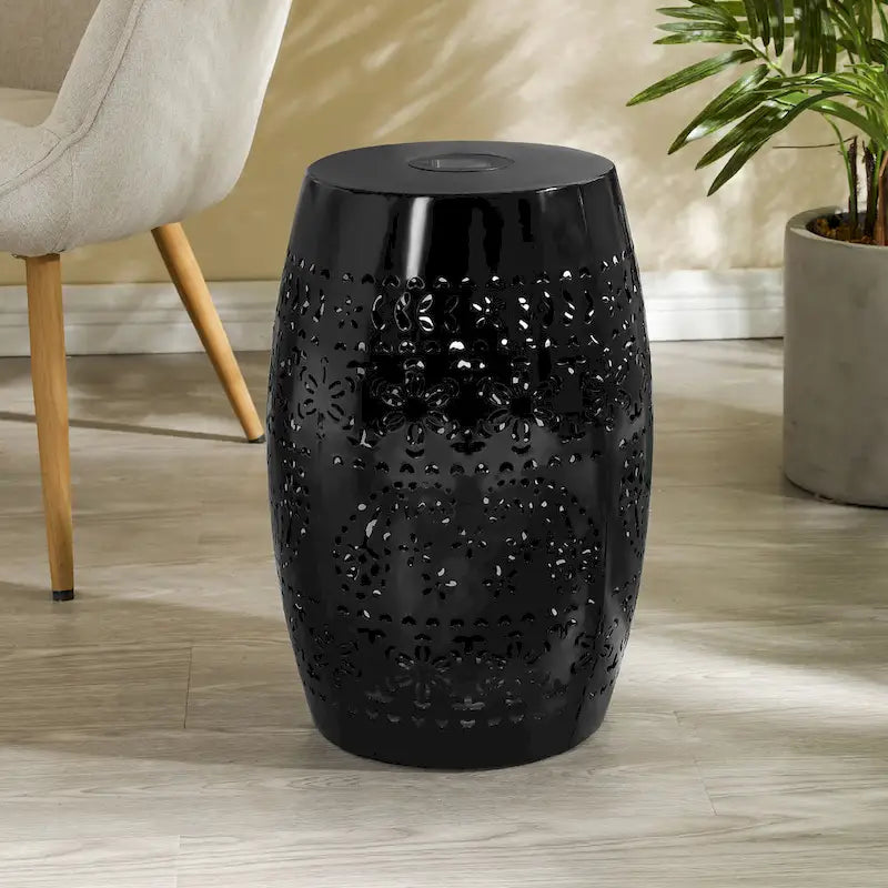 Table d'appoint, couleur bleu foncé