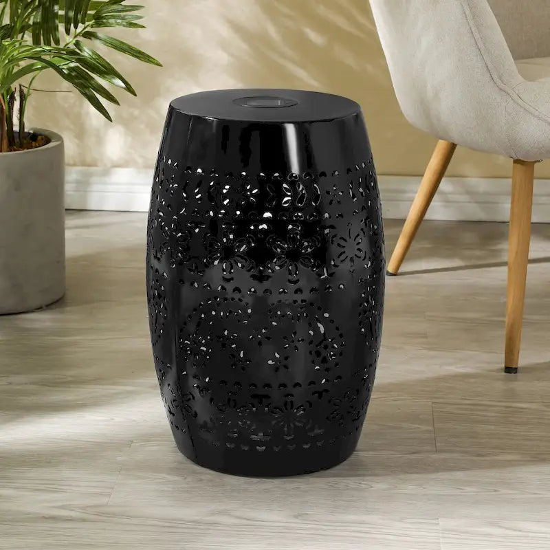 Table d'appoint, couleur bleu foncé