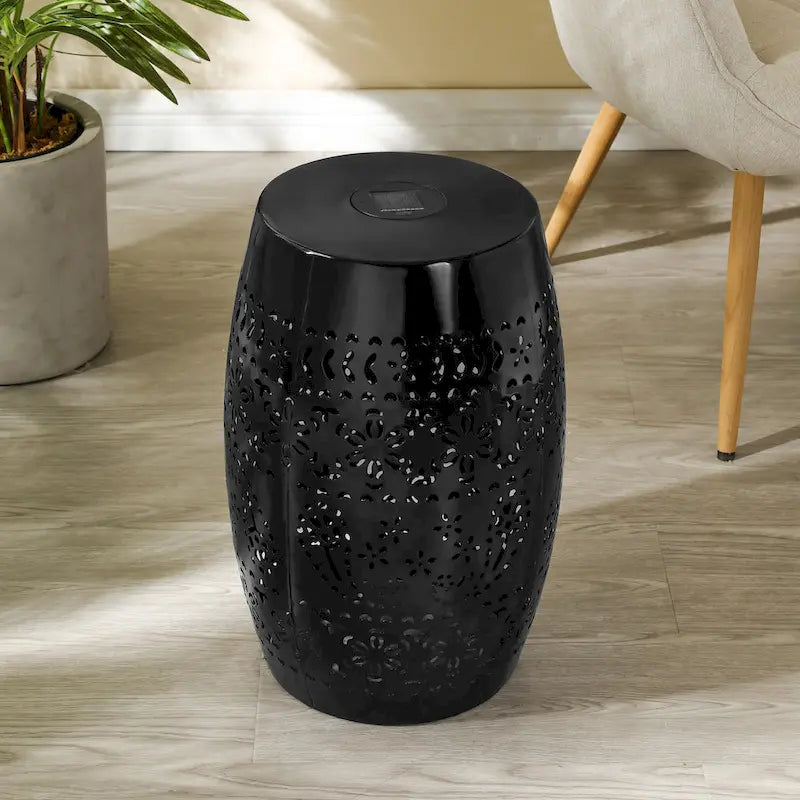 Table d'appoint, couleur bleu foncé