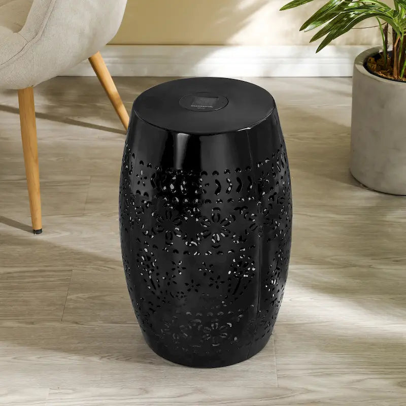 Table d'appoint, couleur bleu foncé