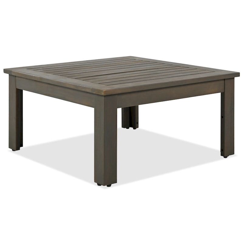 Ensemble de canapés de jardin en bois 4 pièces