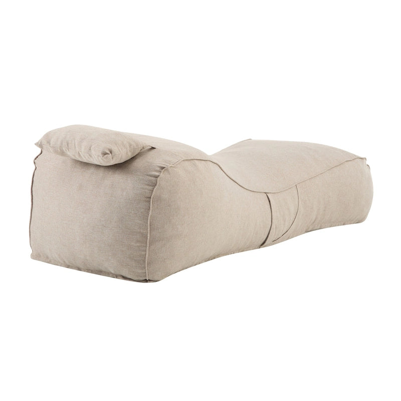Christopher Knight Home - Lot de 2 chaises longues d'extérieur Ardent Foam en forme de pouf