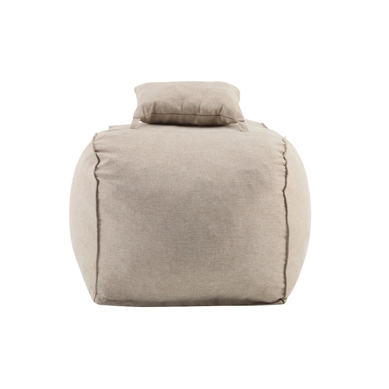 Christopher Knight Home - Lot de 2 chaises longues d'extérieur Ardent Foam en forme de pouf