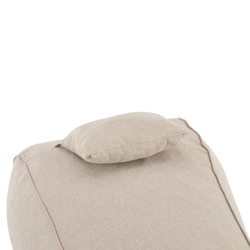Christopher Knight Home - Lot de 2 chaises longues d'extérieur Ardent Foam en forme de pouf