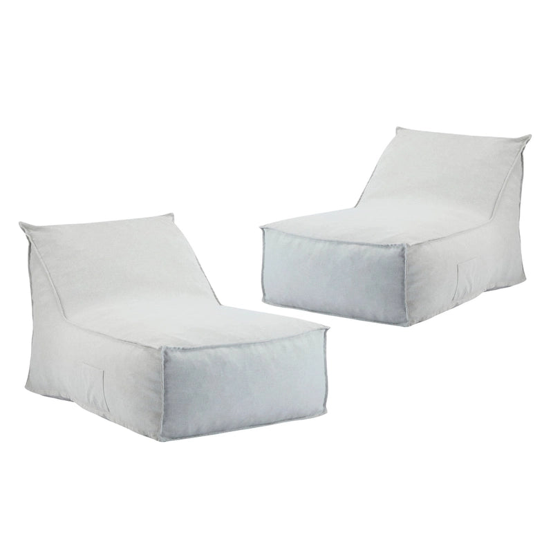 Christopher Knight Home- Chaise longue d'extérieur en mousse Shanks (lot de 2)