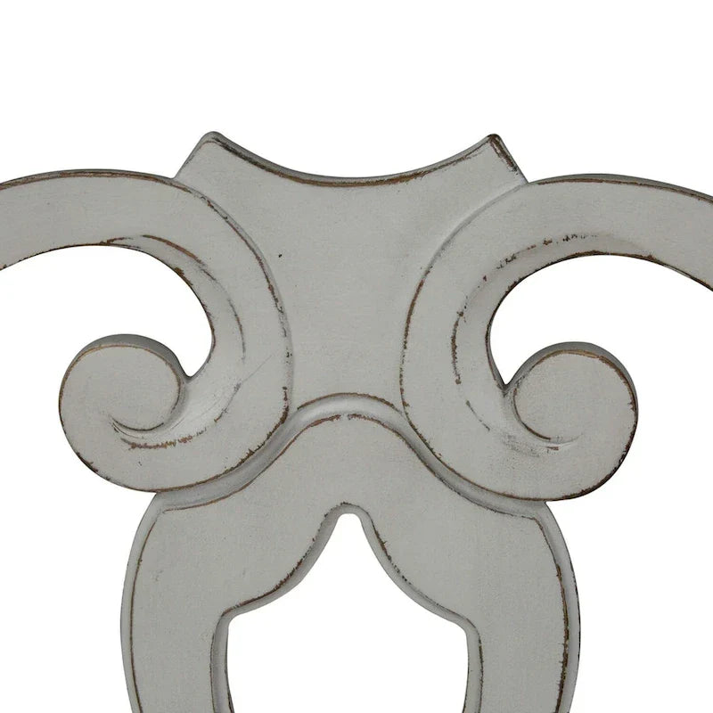 Chaise d'appoint à dossier droit Splat de Magnolia Manor (lot de 2)