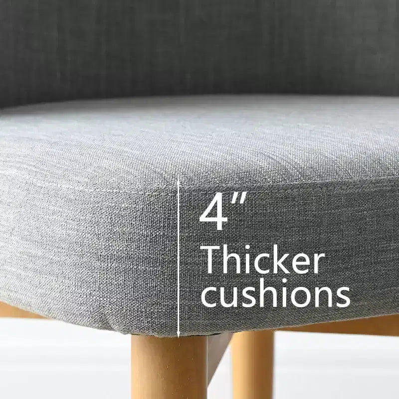 Ensemble de salle à manger 9 pièces pour 8 personnes, table à tréteaux extensible avec chaises rembourrées aux pieds en bois massif-Panipeachy