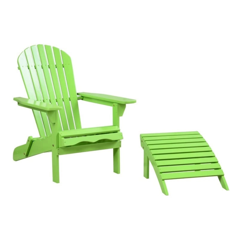 Gavil Ottoman Adirondack Vert