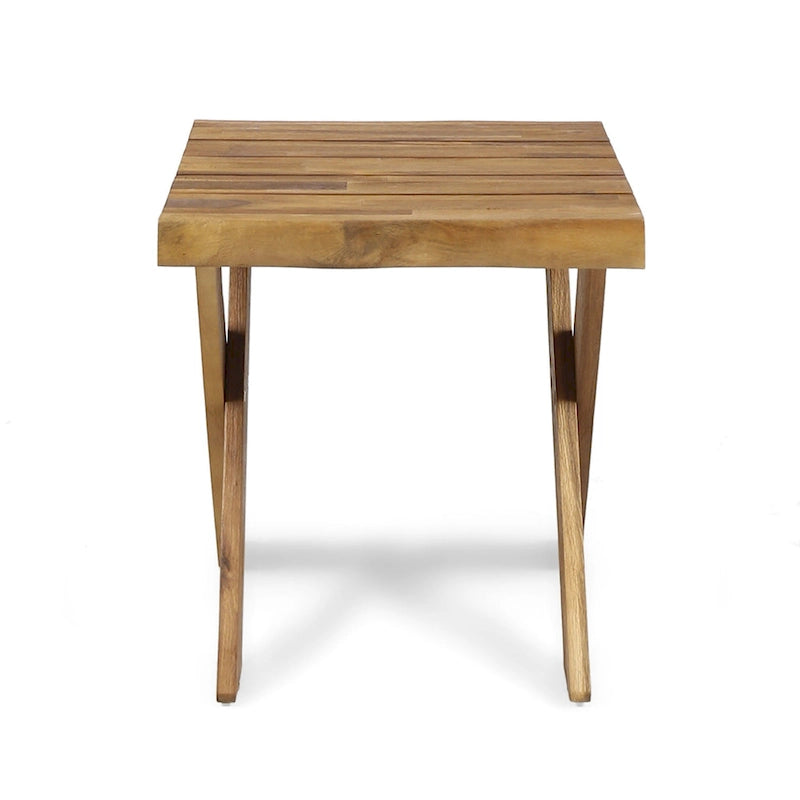 Table d'appoint intérieure/extérieure en bois d'acacia Eaglewood de Christopher Knight Home