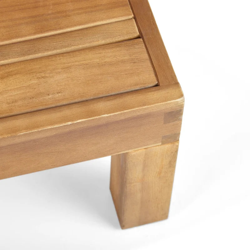 Ensemble canapé 8 places et fauteuil de jardin en acacia Brava par Christopher Knight Home