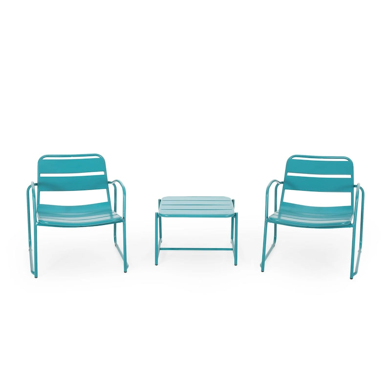 Ensemble de conversation moderne Cowan pour 2 personnes par Christopher Knight Home