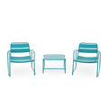 Ensemble de conversation moderne Cowan pour 2 personnes par Christopher Knight Home