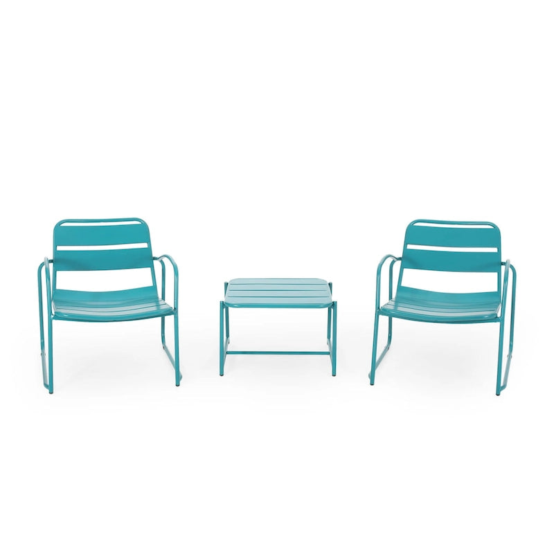 Ensemble de conversation moderne Cowan pour 2 personnes par Christopher Knight Home