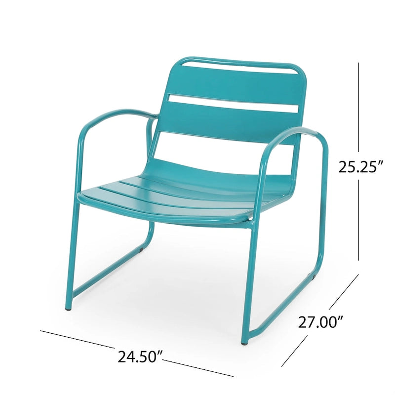 Ensemble de conversation moderne Cowan pour 2 personnes par Christopher Knight Home