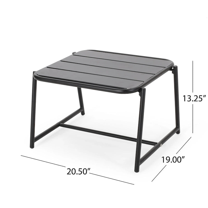 Ensemble de conversation moderne Cowan pour 2 personnes par Christopher Knight Home