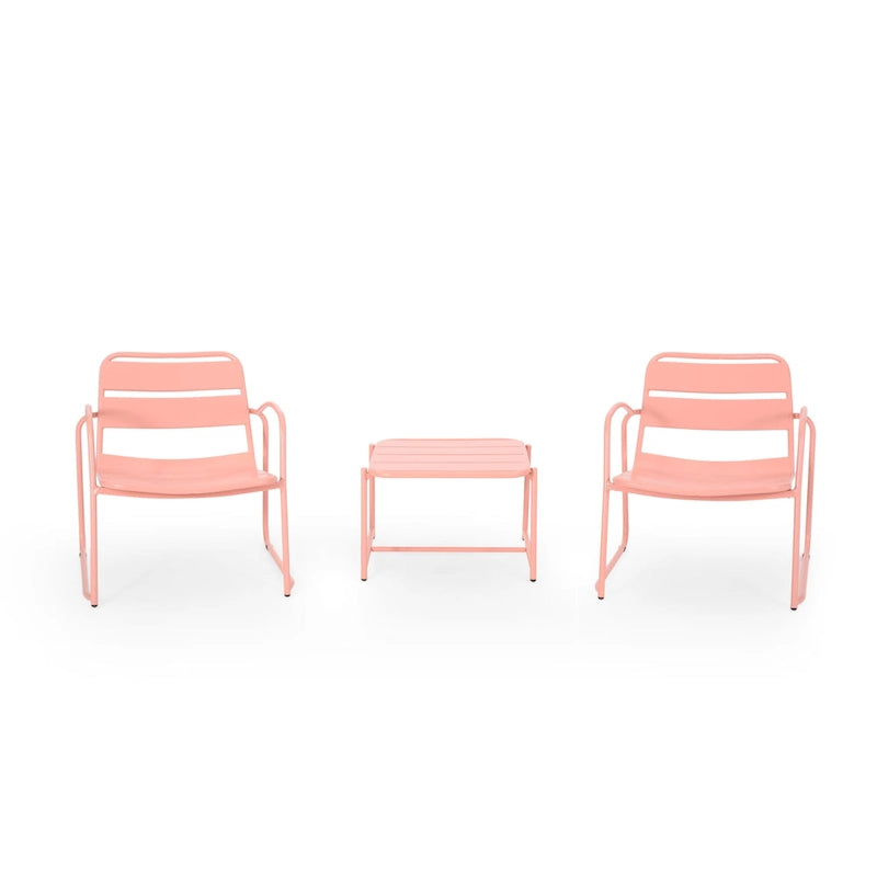 Ensemble de conversation moderne Cowan pour 2 personnes par Christopher Knight Home