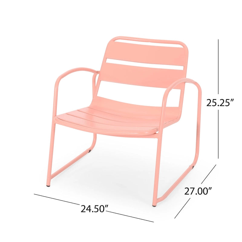 Ensemble de conversation moderne Cowan pour 2 personnes par Christopher Knight Home