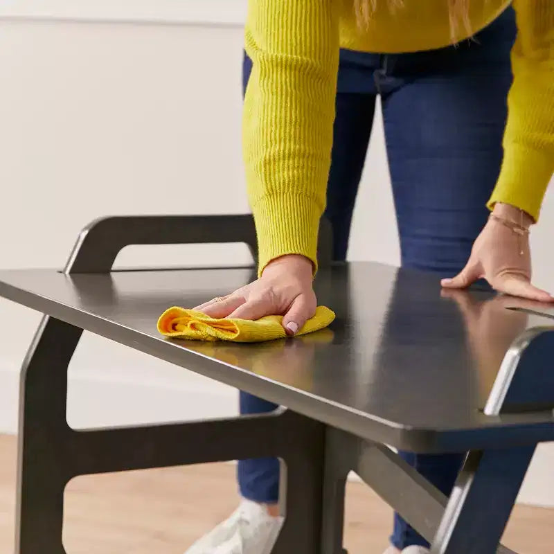 Pupitre d'étude en bois pour enfant, station d'apprentissage Montessori