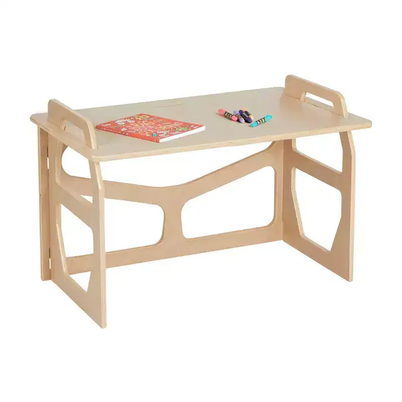 Pupitre d'étude en bois pour enfant, station d'apprentissage Montessori