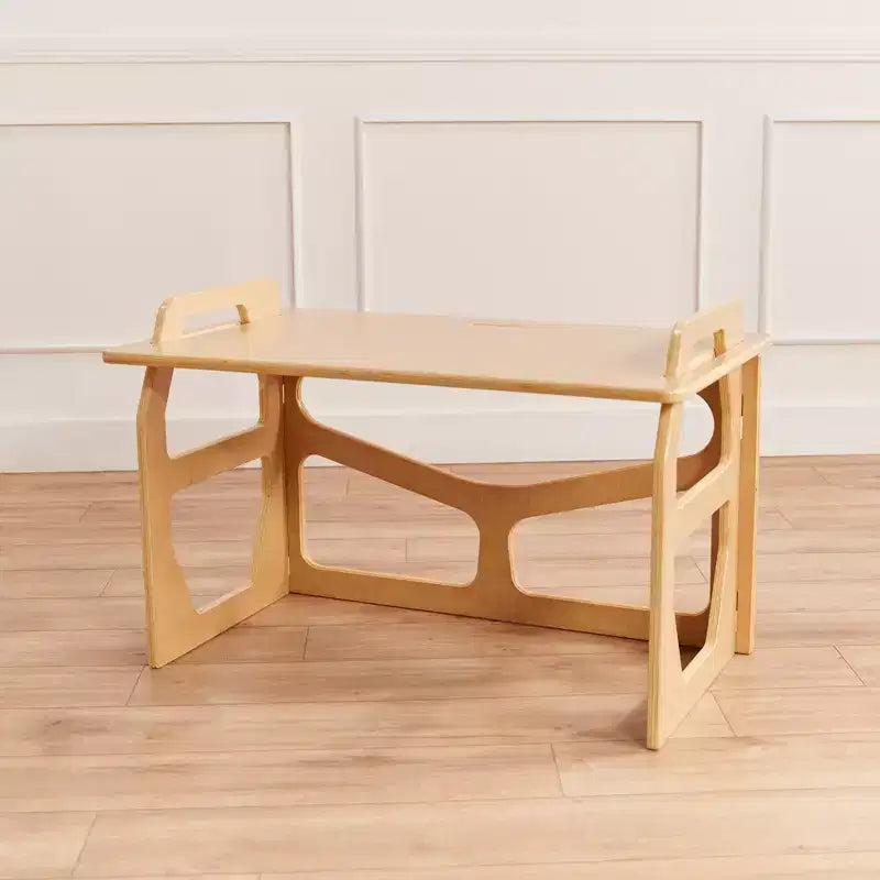 Pupitre d'étude en bois pour enfant, station d'apprentissage Montessori