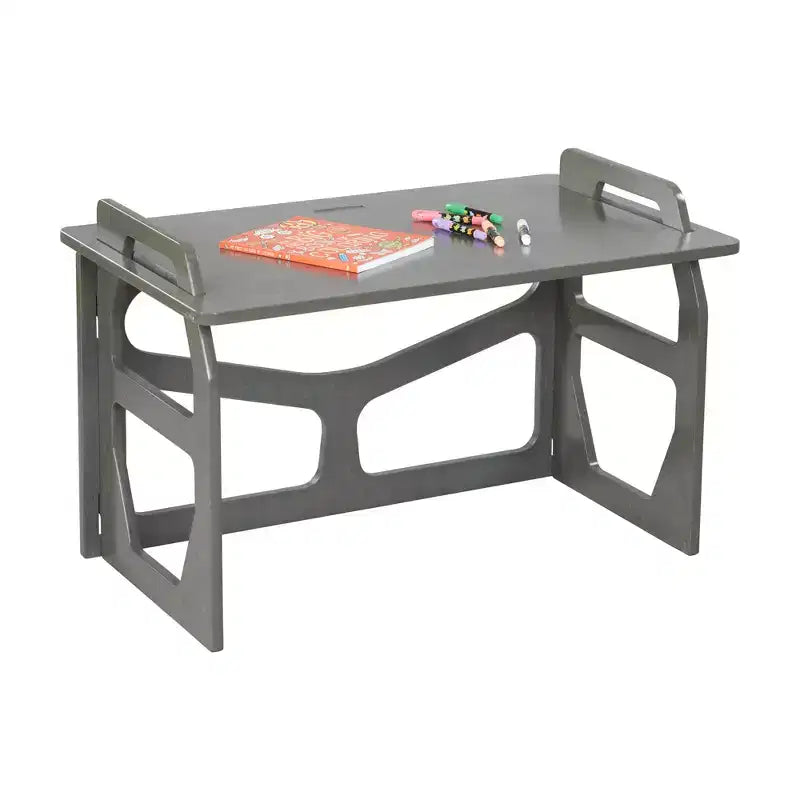 Pupitre d'étude en bois pour enfant, station d'apprentissage Montessori