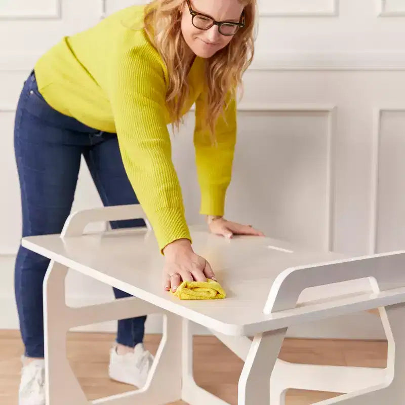 Pupitre d'étude en bois pour enfant, station d'apprentissage Montessori