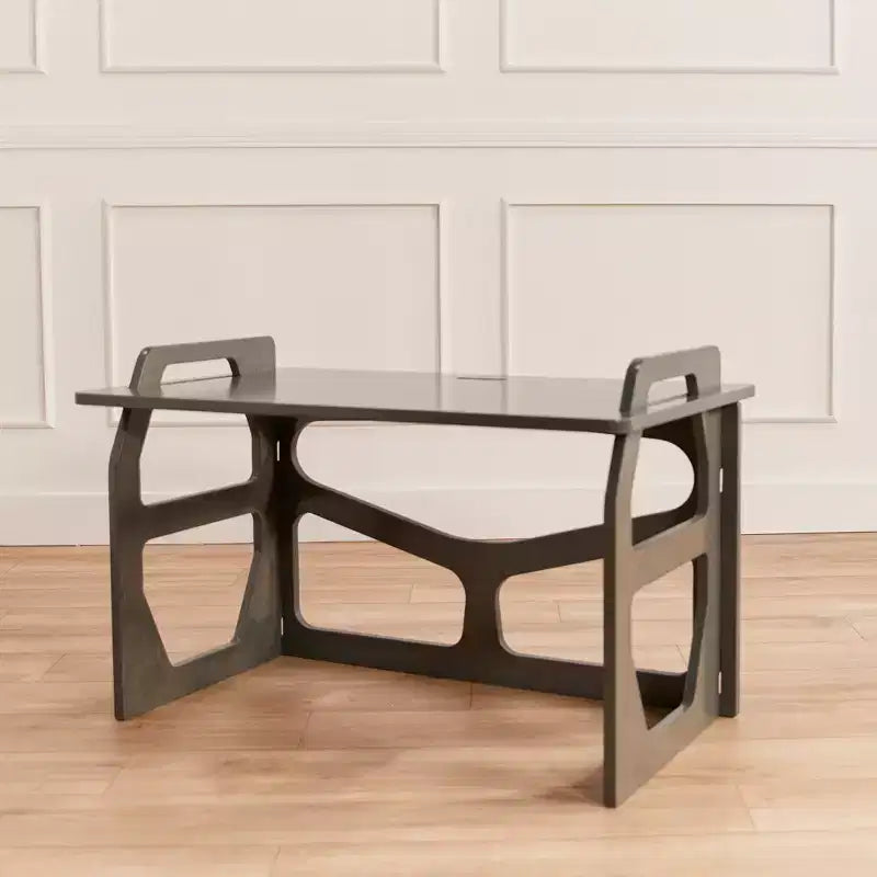 Pupitre d'étude en bois pour enfant, station d'apprentissage Montessori