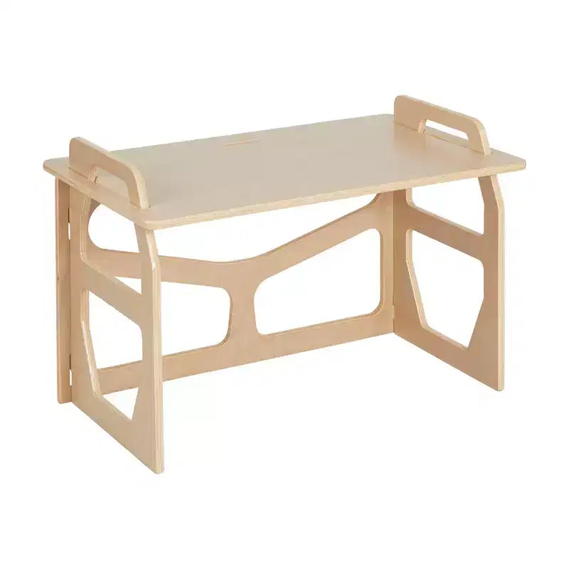 Pupitre d'étude en bois pour enfant, station d'apprentissage Montessori