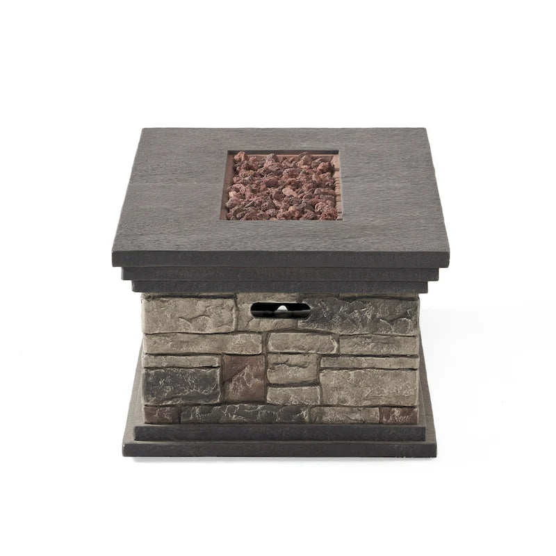 Ensemble de conversation en aluminium 7 places allongé Cape Coral Outdoor avec foyer par Christopher Knight Home