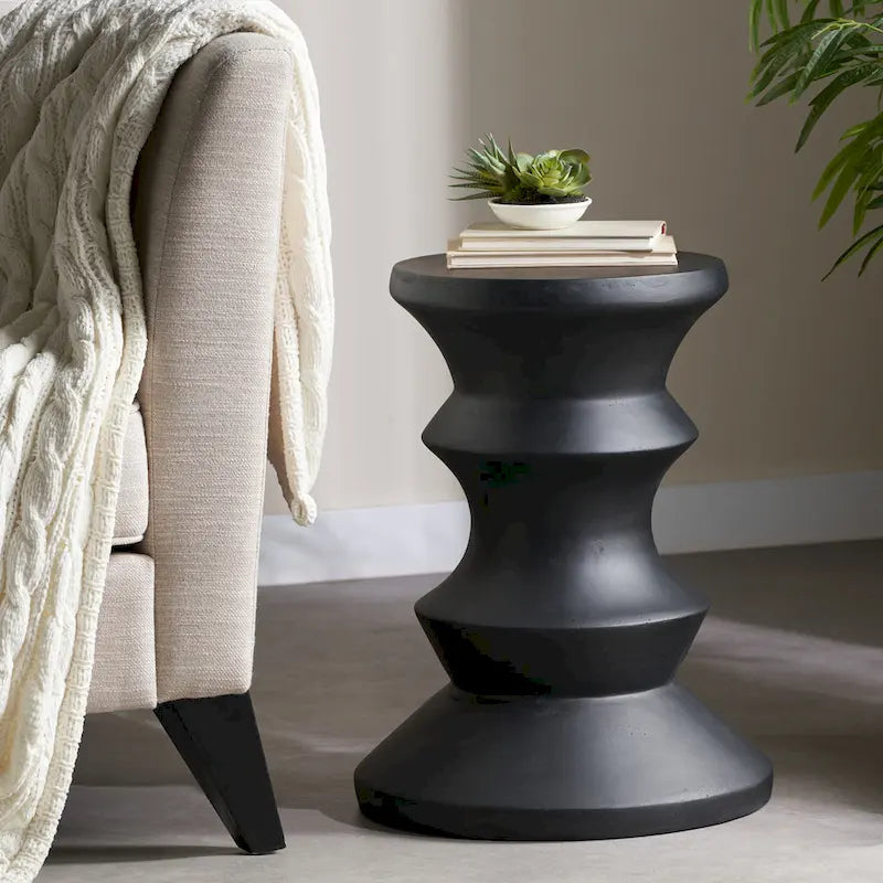 Table d'appoint d'extérieur Eureka, par Christopher Knight Home