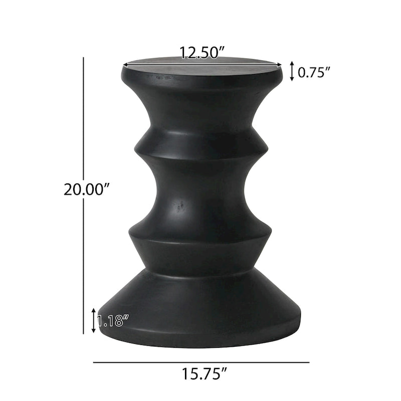 Table d'appoint d'extérieur Eureka, par Christopher Knight Home