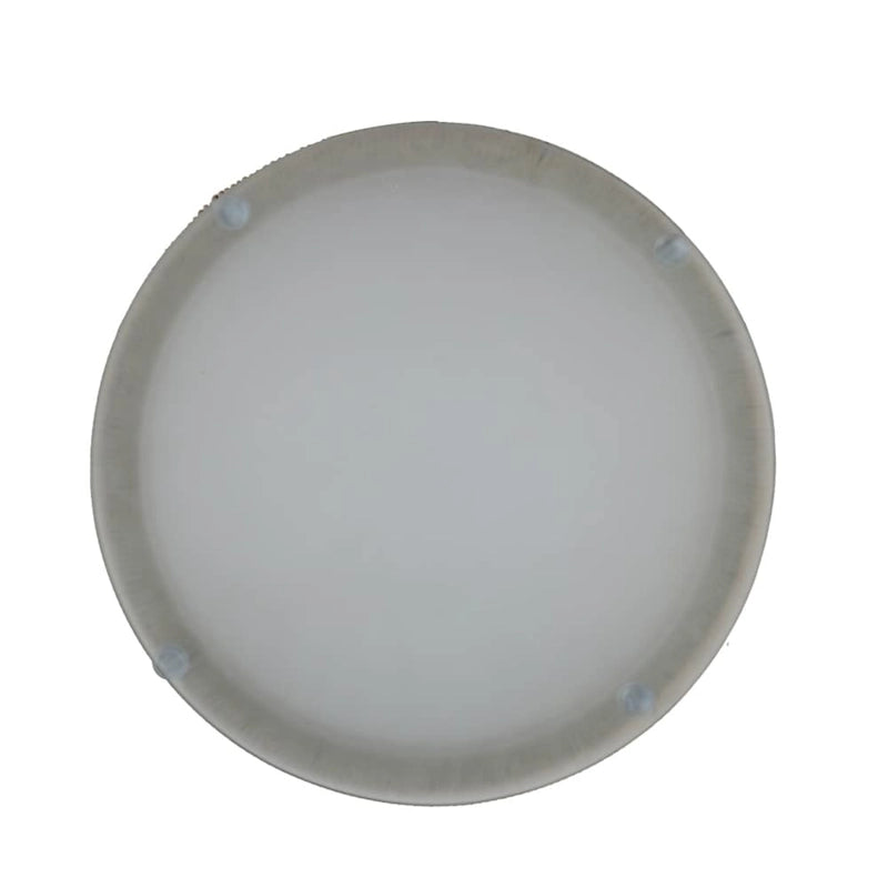 Table d'appoint d'extérieur en acier et corde Southport avec plateau en verre trempé par Christopher Knight Home
