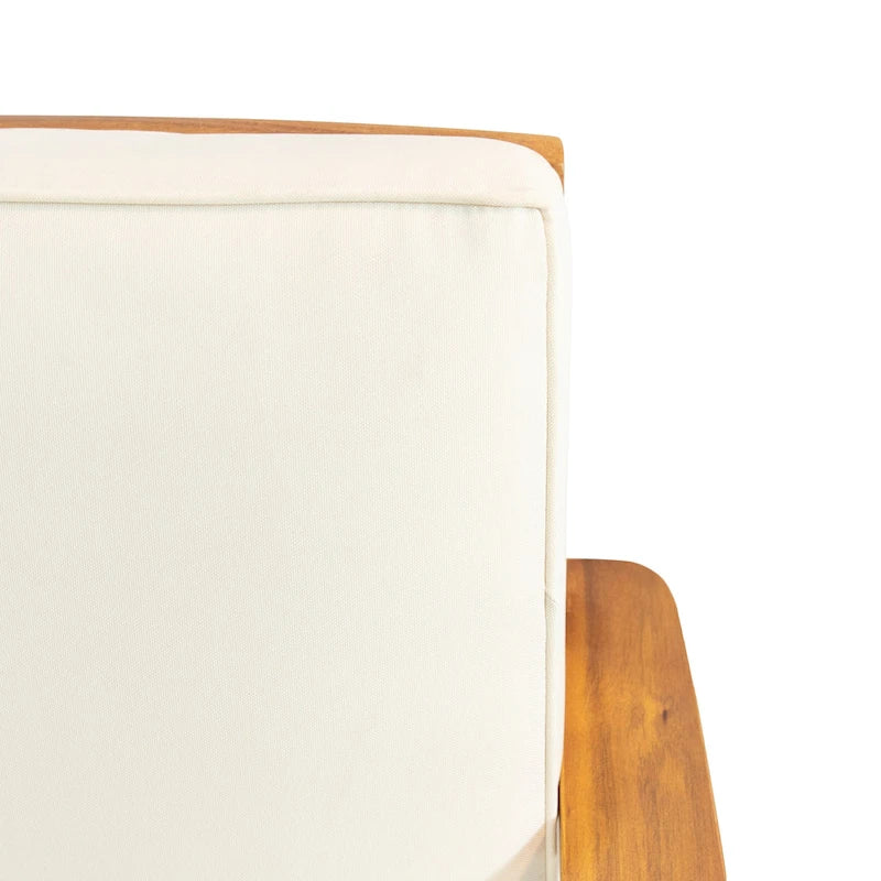 Causeuse et table basse d'extérieur en acacia Willowbrook par Christopher Knight Home