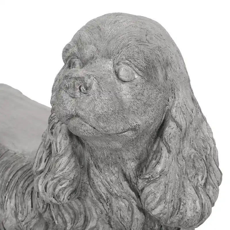 Banc en forme de chien cocker Carlysle par Christopher Knight Home - N/A