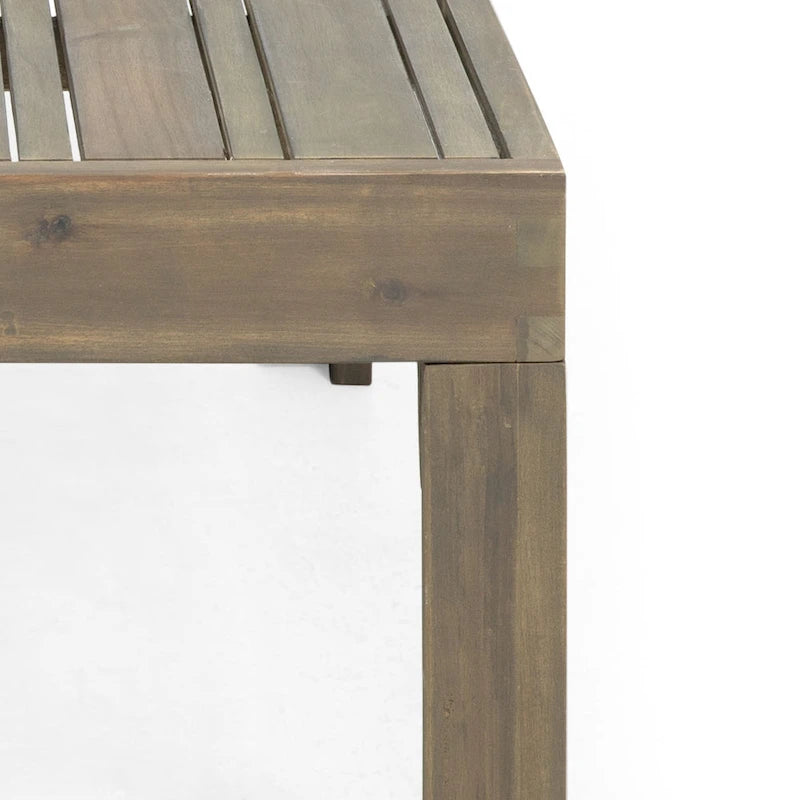 Ensemble de conversation d'extérieur Linwood 4 pièces en bois d'acacia par Christopher Knight Home