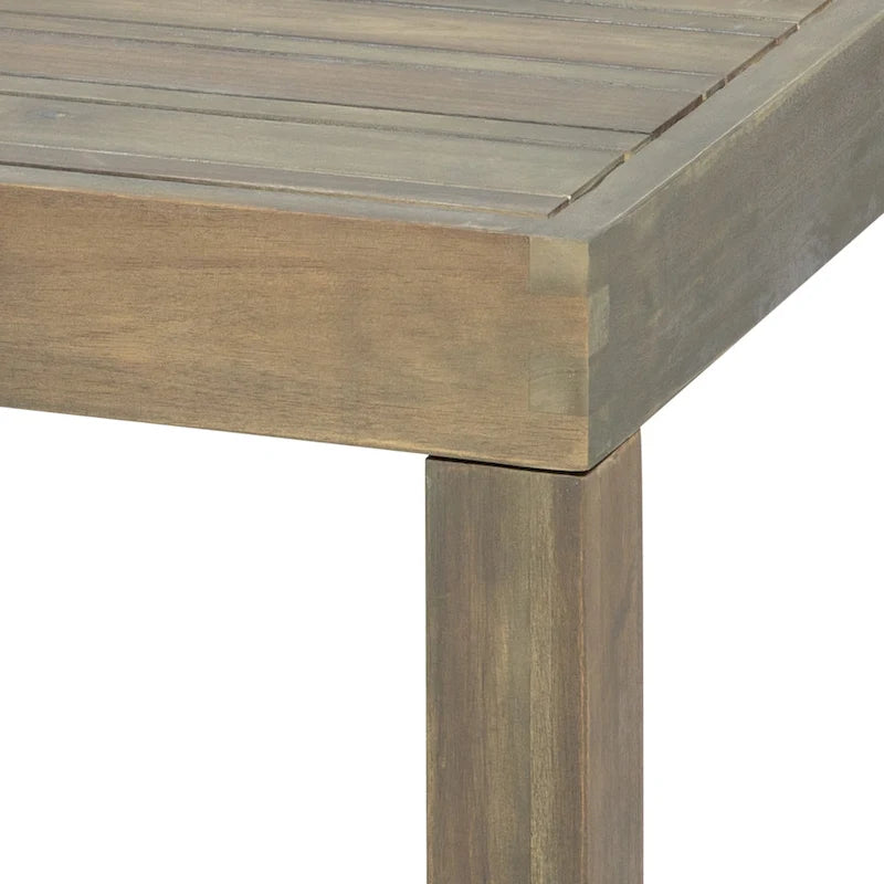Ensemble de conversation d'extérieur Linwood 4 pièces en bois d'acacia par Christopher Knight Home