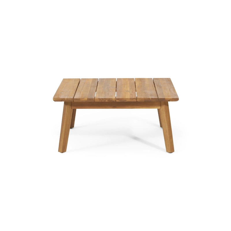 Table basse d'extérieur Burchett en bois d'acacia par Christopher Knight Home