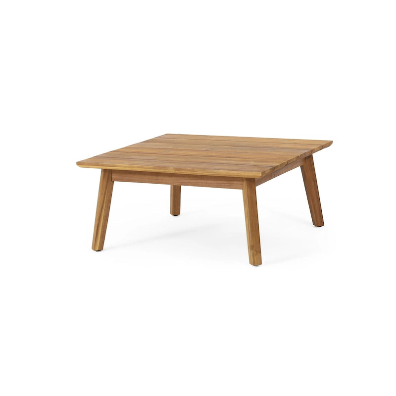 Table basse d'extérieur Burchett en bois d'acacia par Christopher Knight Home