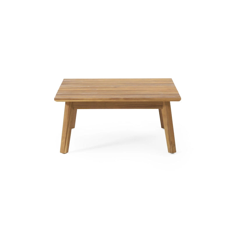 Table basse d'extérieur Burchett en bois d'acacia par Christopher Knight Home
