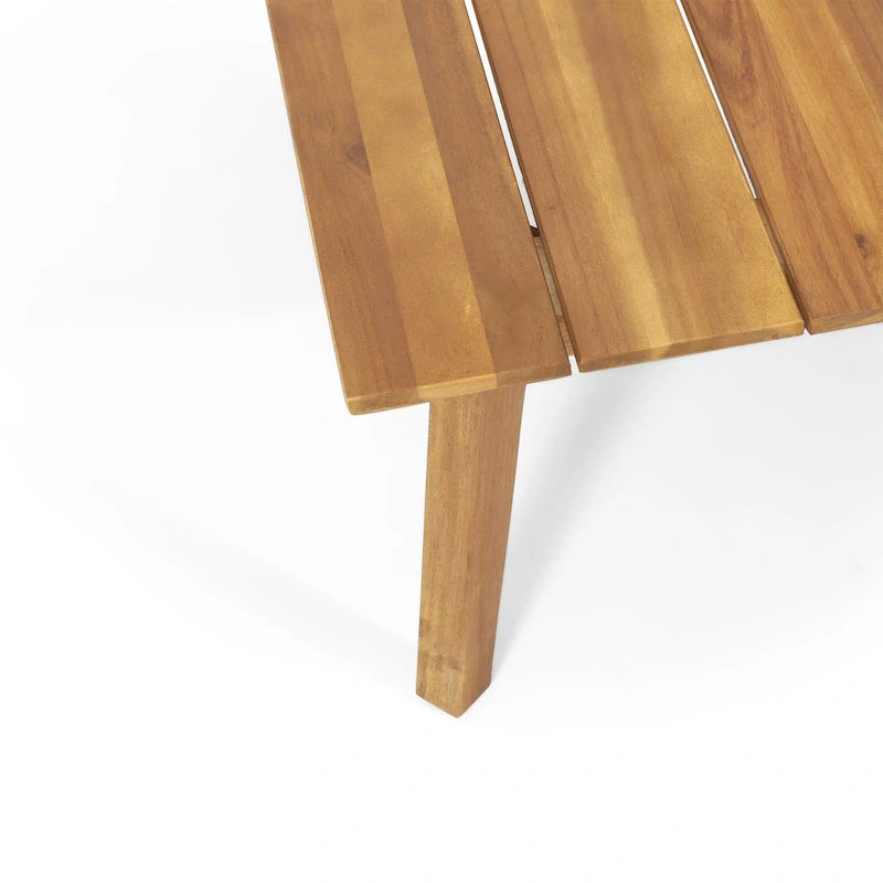 Table basse d'extérieur Burchett en bois d'acacia par Christopher Knight Home