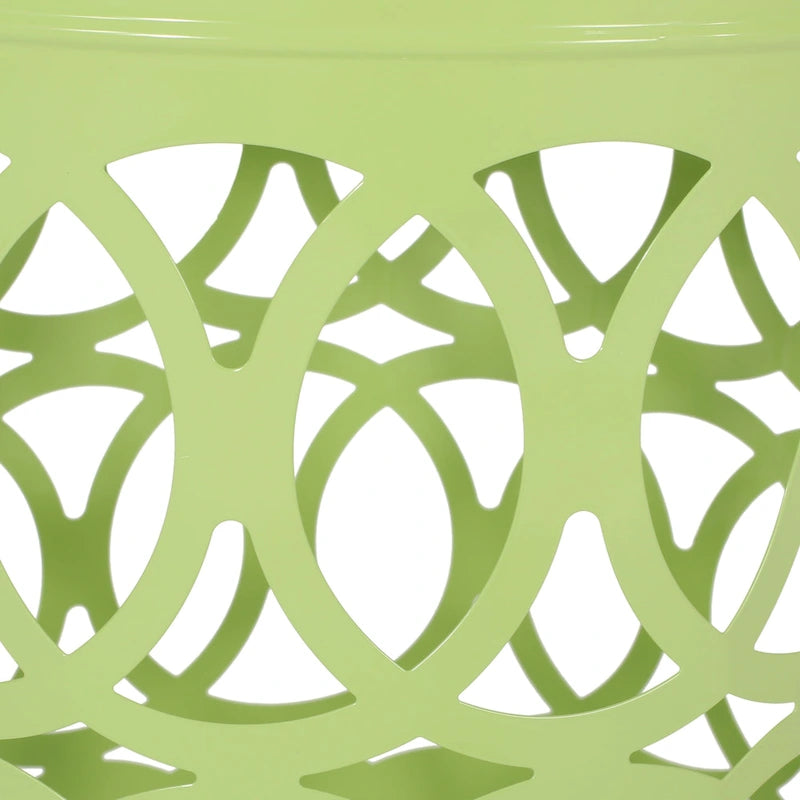 Tables d'appoint Mellie d'extérieur en métal (lot de 2) par Christopher Knight Home
