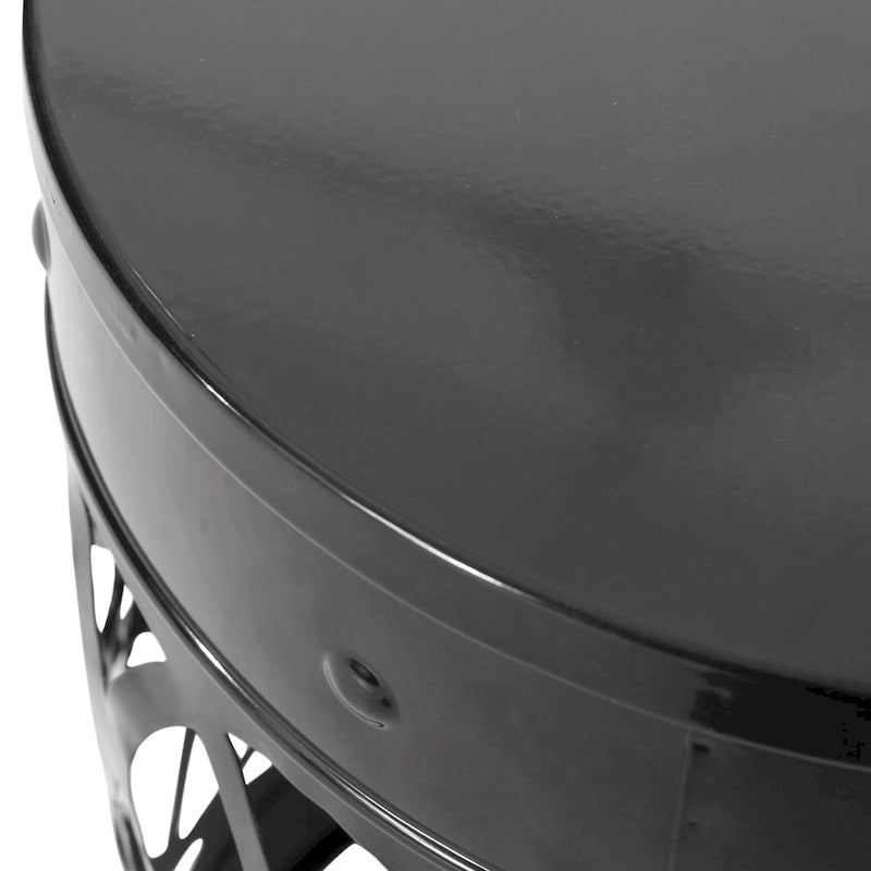 Tables d'appoint Mellie d'extérieur en métal (lot de 2) par Christopher Knight Home