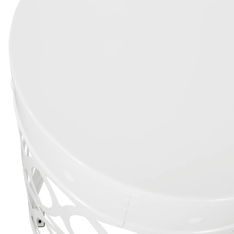 Tables d'appoint Mellie d'extérieur en métal (lot de 2) par Christopher Knight Home